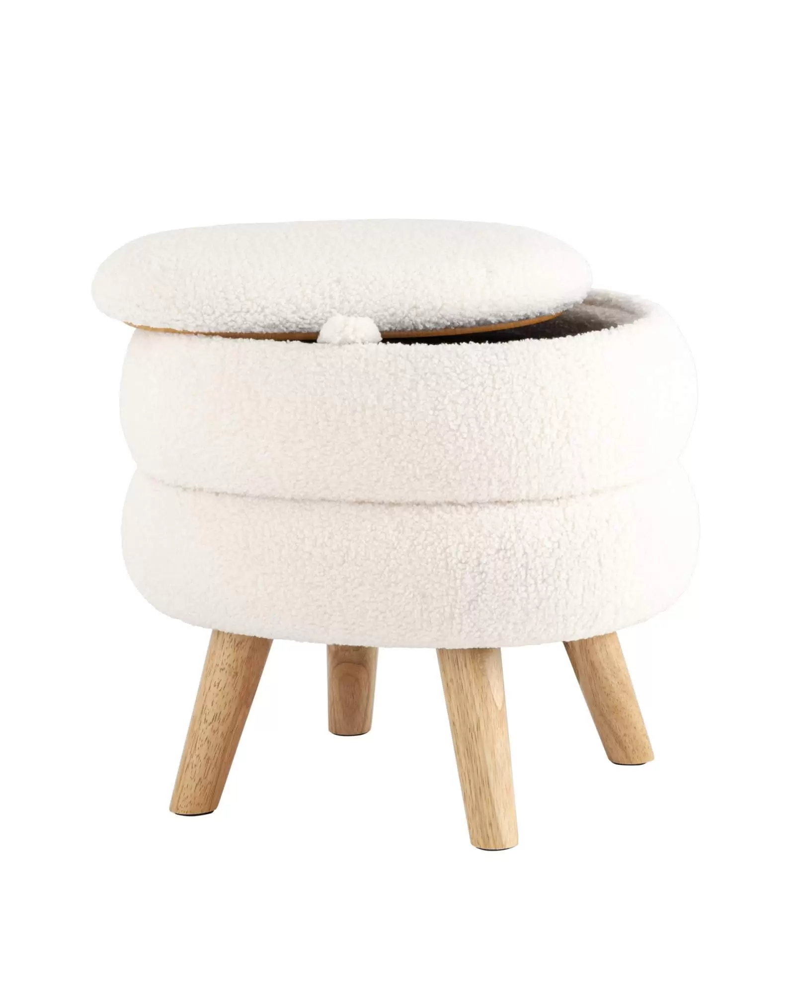 

Пуф Stool Group Винни M 45х36х41 белый, Винни M