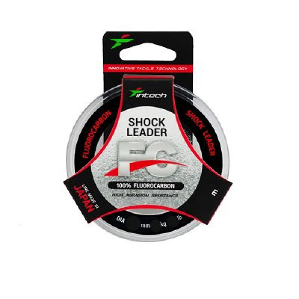 Леска Intech флюрокарбон FC Shock Leader 10м 0,333мм 6,4кг 14лб