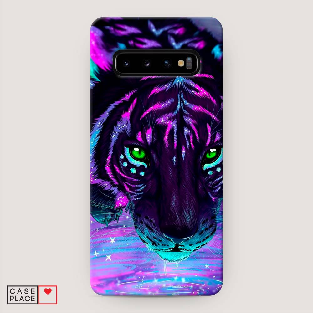 

Пластиковый чехол "Волшебный тигр" на Samsung Galaxy S10 +, 27120-1