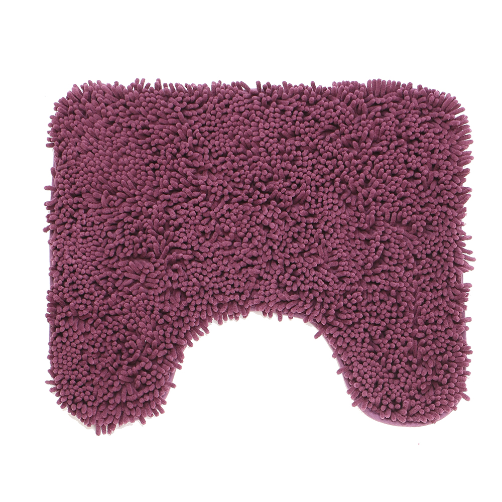

Коврик для туалета FLUMEN Шегги Dark purple 50х60 см темно-сиреневый