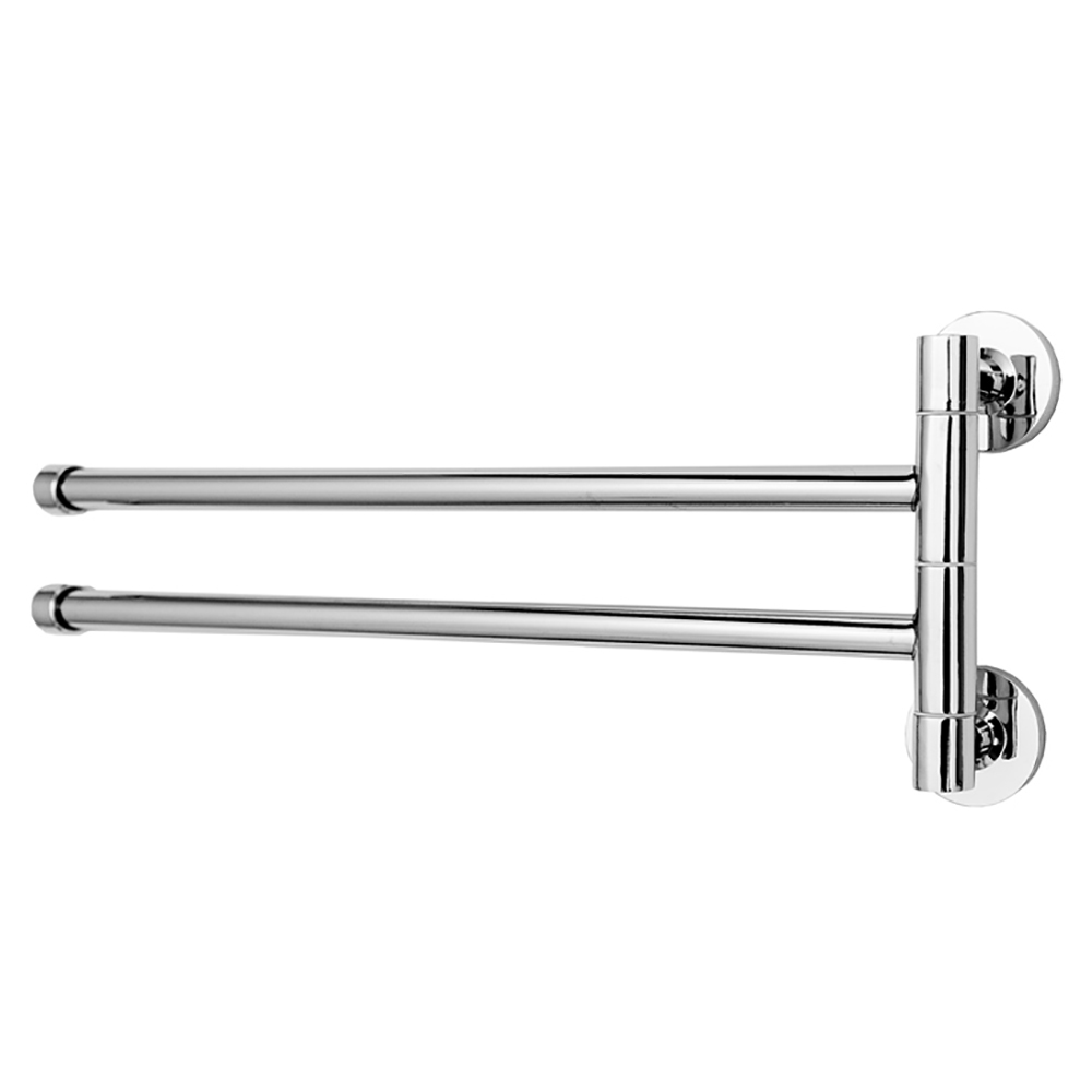 

Держатель для полотенец Delphinium двойной поворотный хром