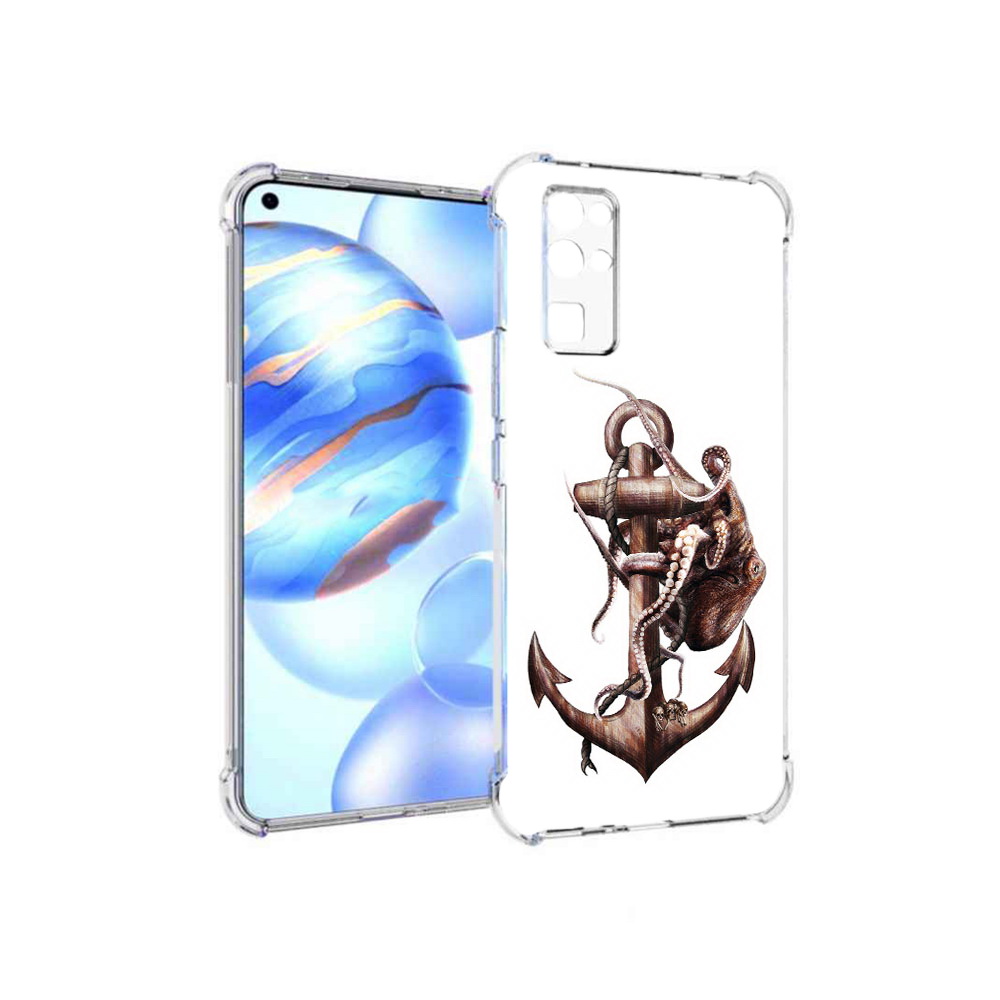

Чехол MyPads Tocco для Honor 30 ржавый якорь (PT147988.19.579), Прозрачный, Tocco
