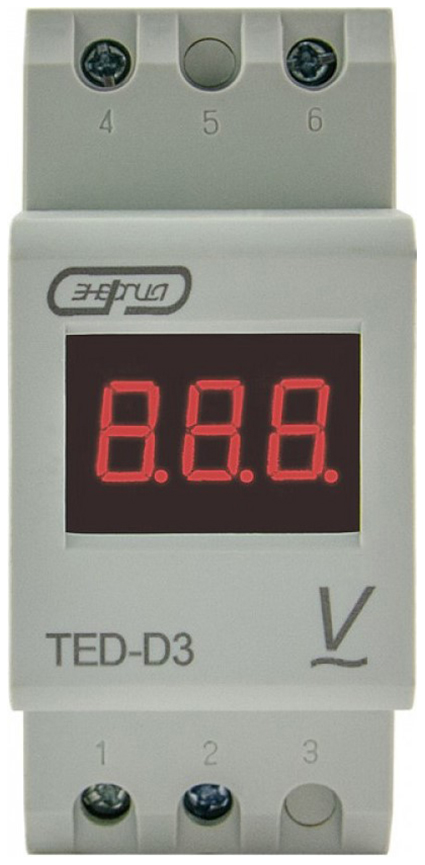 

Вольтметр цифровой TED-D3 АС на din-рейку Энергия