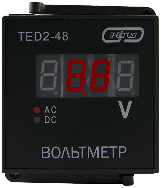 

Вольтметр цифровой TED2-48 АС 0-300V Энергия