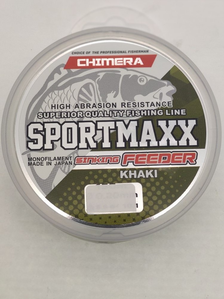 

Леска Himera Sportmaxx Feeder Sinking Khaki 150 м. 0,22 мм 6,5 кг., 00-00029711
