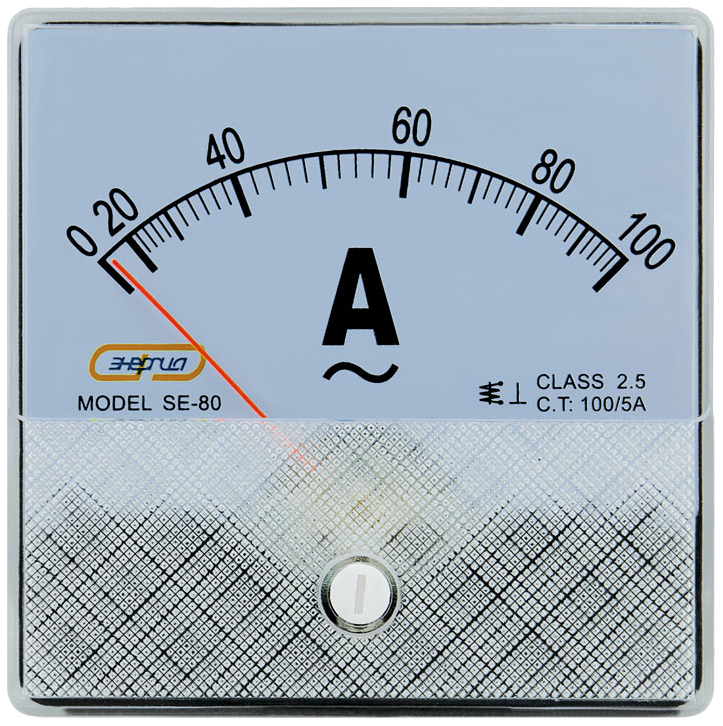 

Амперметр SE-80 100А/5А Энергия (без поверки)