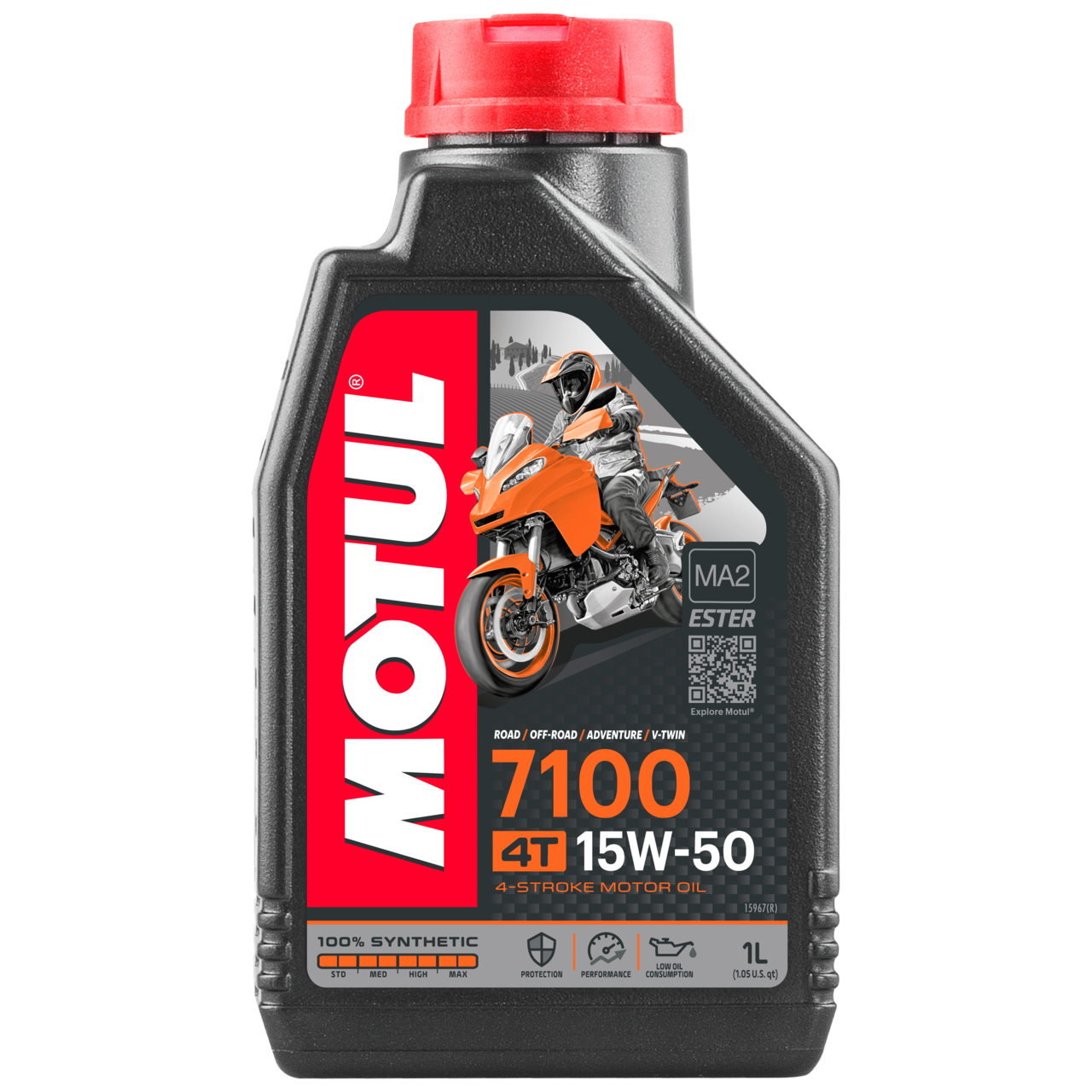 

Моторное масло Motul 7100 4T 15W50 1л