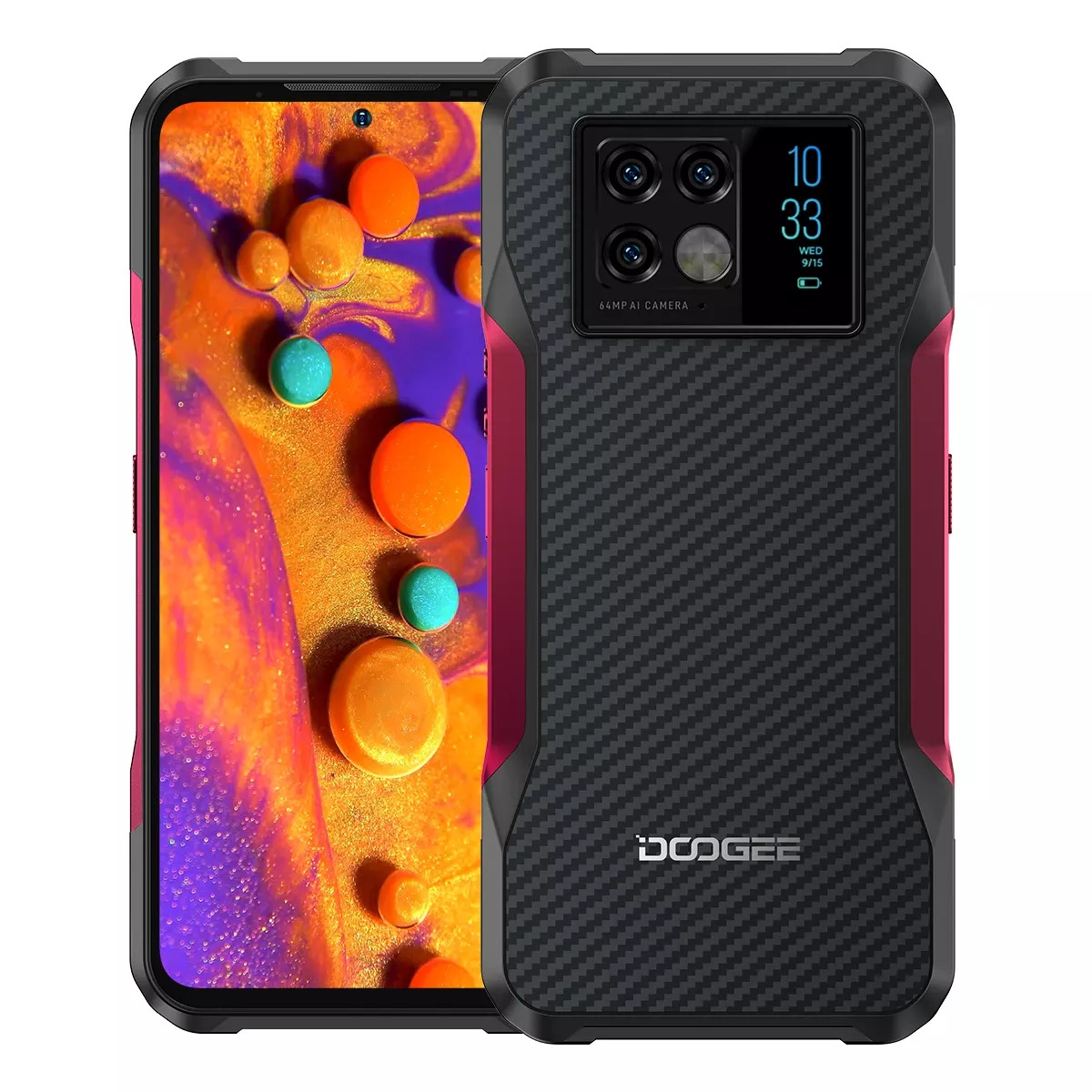 Смартфон Doogee V20 (5G) 8/256GB красный