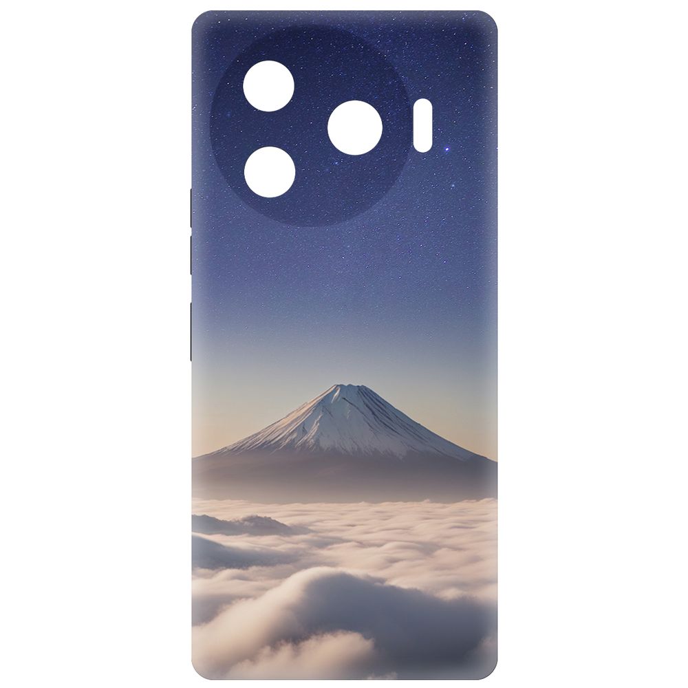 

Чехол-накладка Krutoff Soft Case Япония, Фудзияма для TECNO Camon 30 Pro 5G черный