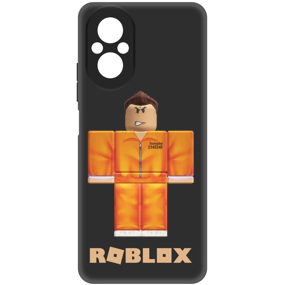

Чехол-накладка Krutoff Soft Case Roblox-Заключенный для Realme C67 черный