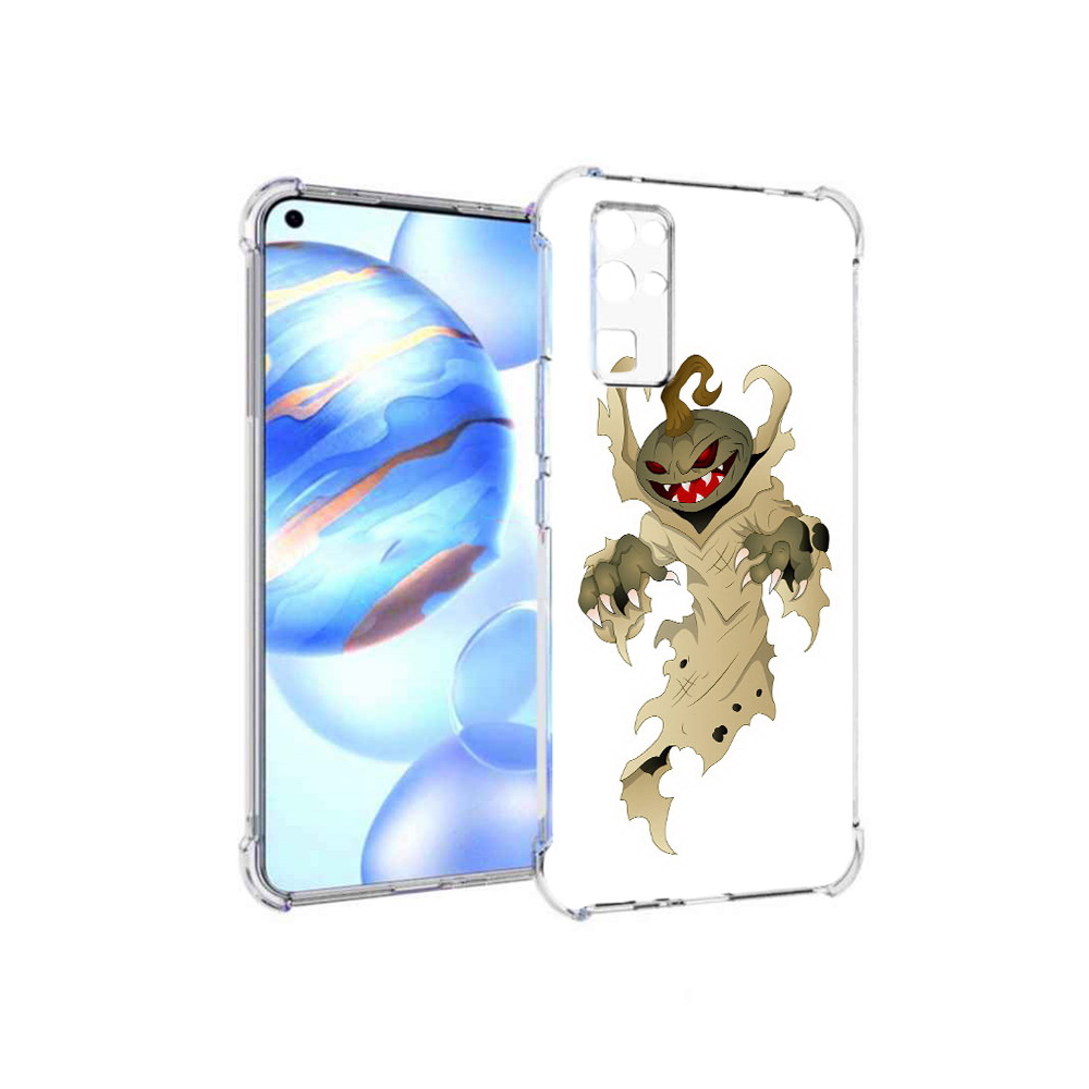 

Чехол MyPads Tocco для Honor 30 призрак хэллоуина (PT147988.19.555), Прозрачный, Tocco