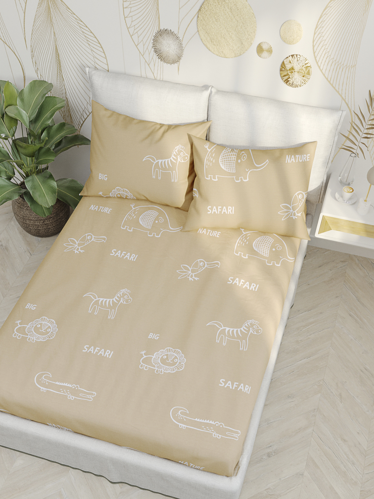 

Простынь на резинке Milky Garden "Safari (компаньон)" 160х200 см