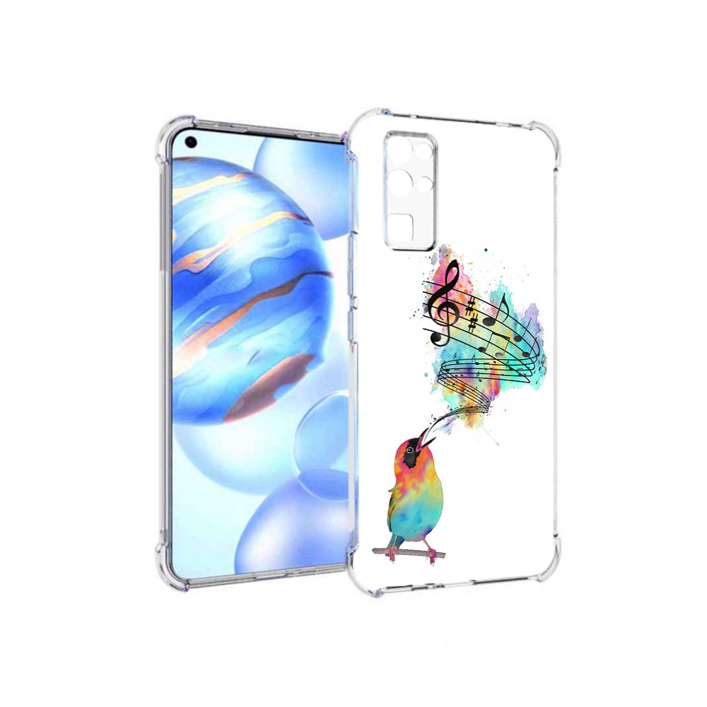 

Чехол MyPads Tocco для Honor 30 певчая птичка (PT147988.19.536), Прозрачный, Tocco