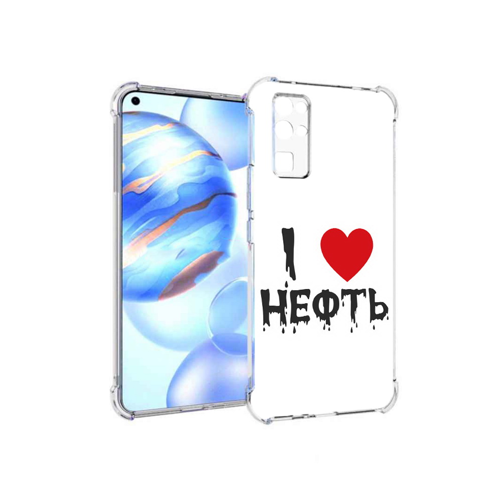 

Чехол MyPads Tocco для Honor 30 нефть (PT147988.19.522), Прозрачный, Tocco