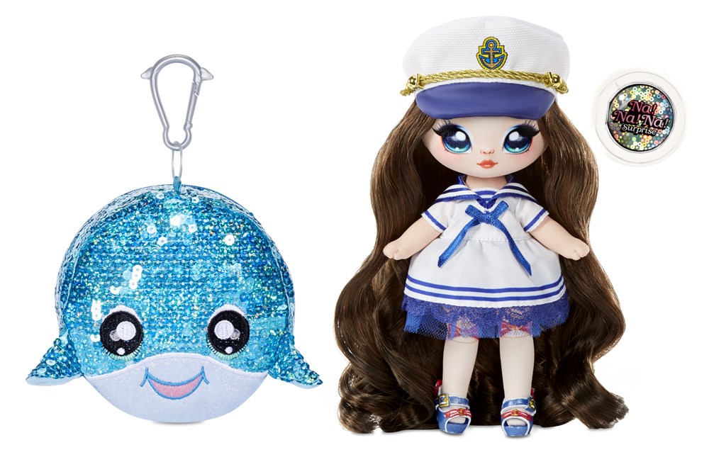 Кукла Na Na Na Surprise Сверкающая серия 1 Sailor Blu 22 см 573753 1690₽