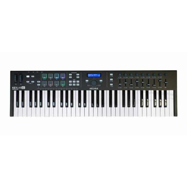 фото Midi-клавиатура arturia keylab essential 61 black edition