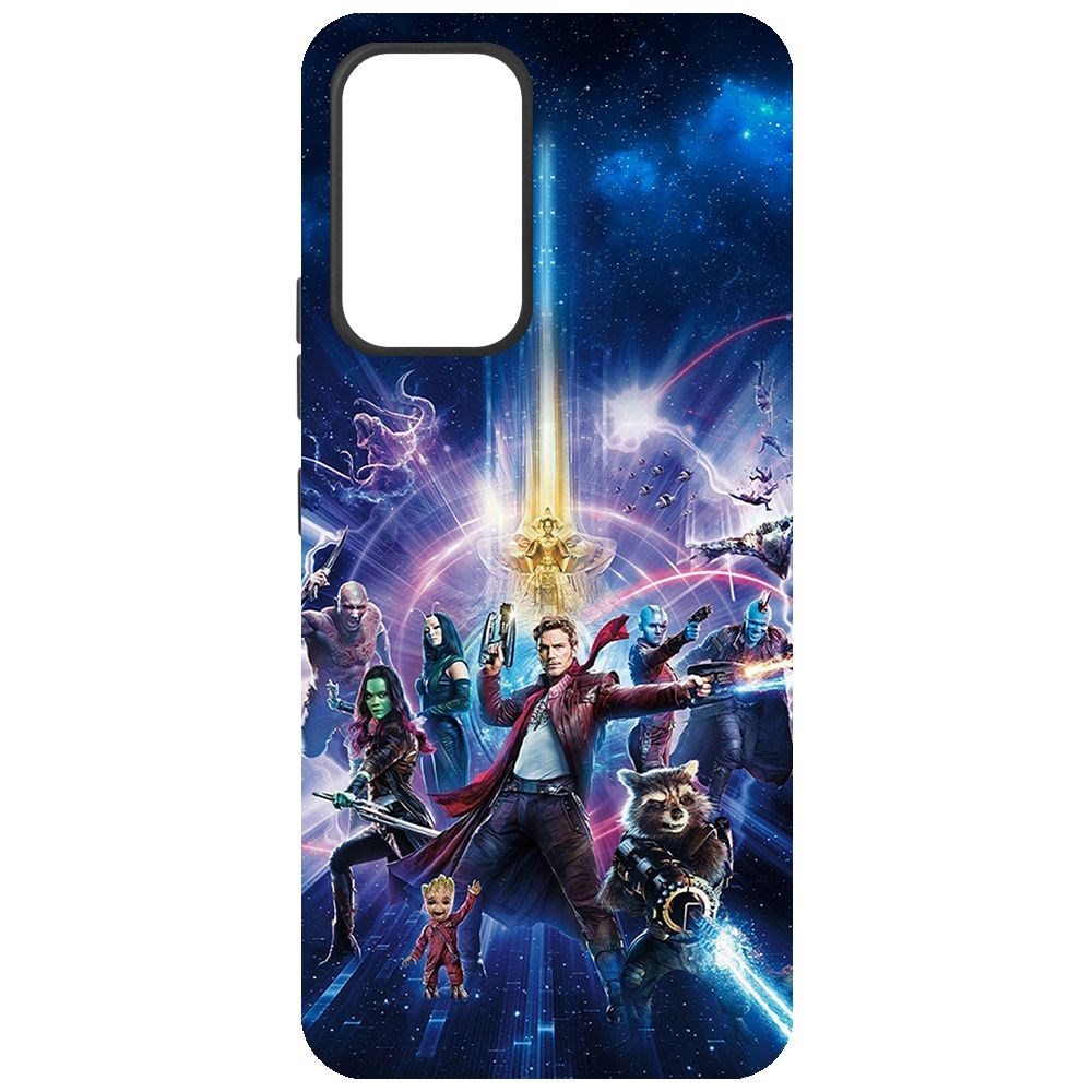 

Чехол-накладка Soft Case Стражи Галактики. Все вместе для Samsung Galaxy A53 5G (A536)