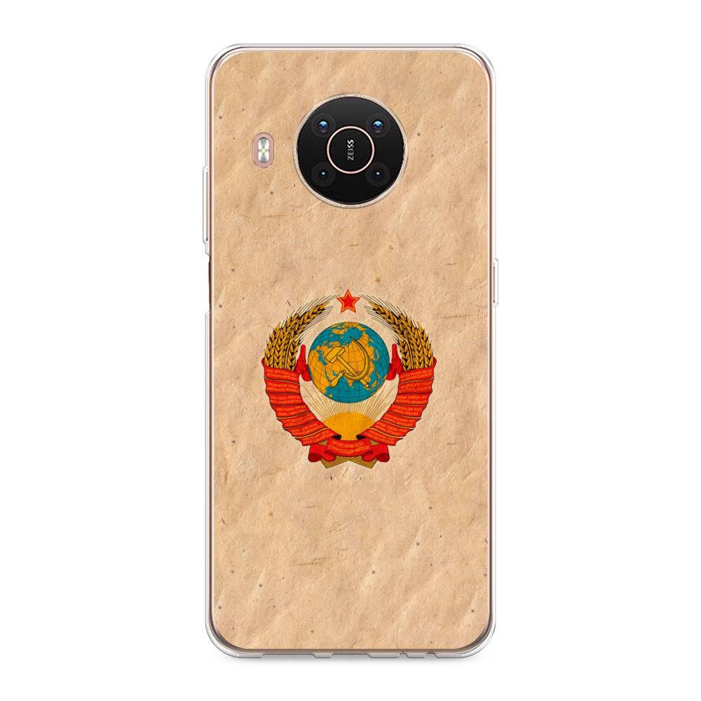 

Чехол Awog на Nokia X20 / Нокиа X20 "Союз пролетариев", Бежевый;красный, 124250-10