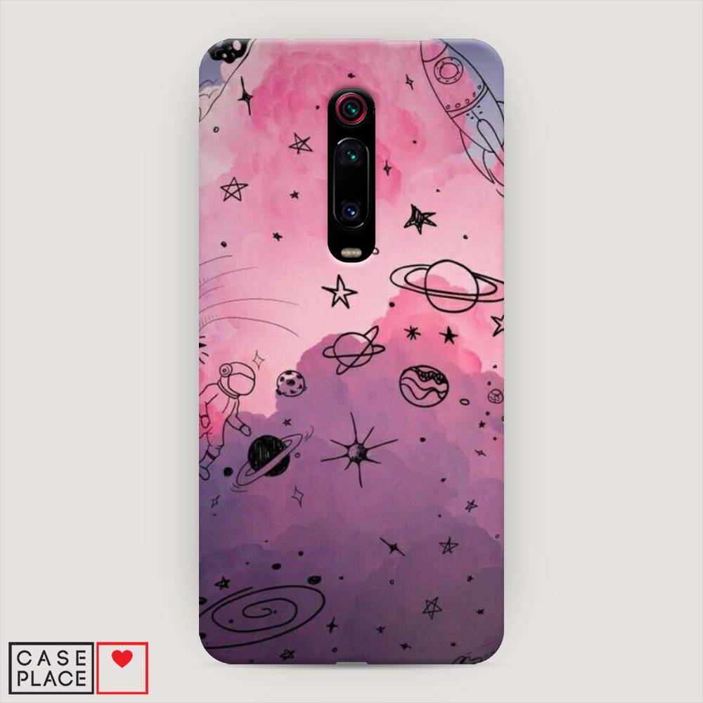 

Пластиковый чехол "Радуга планет 3" на Xiaomi Mi 9T, 35720-3