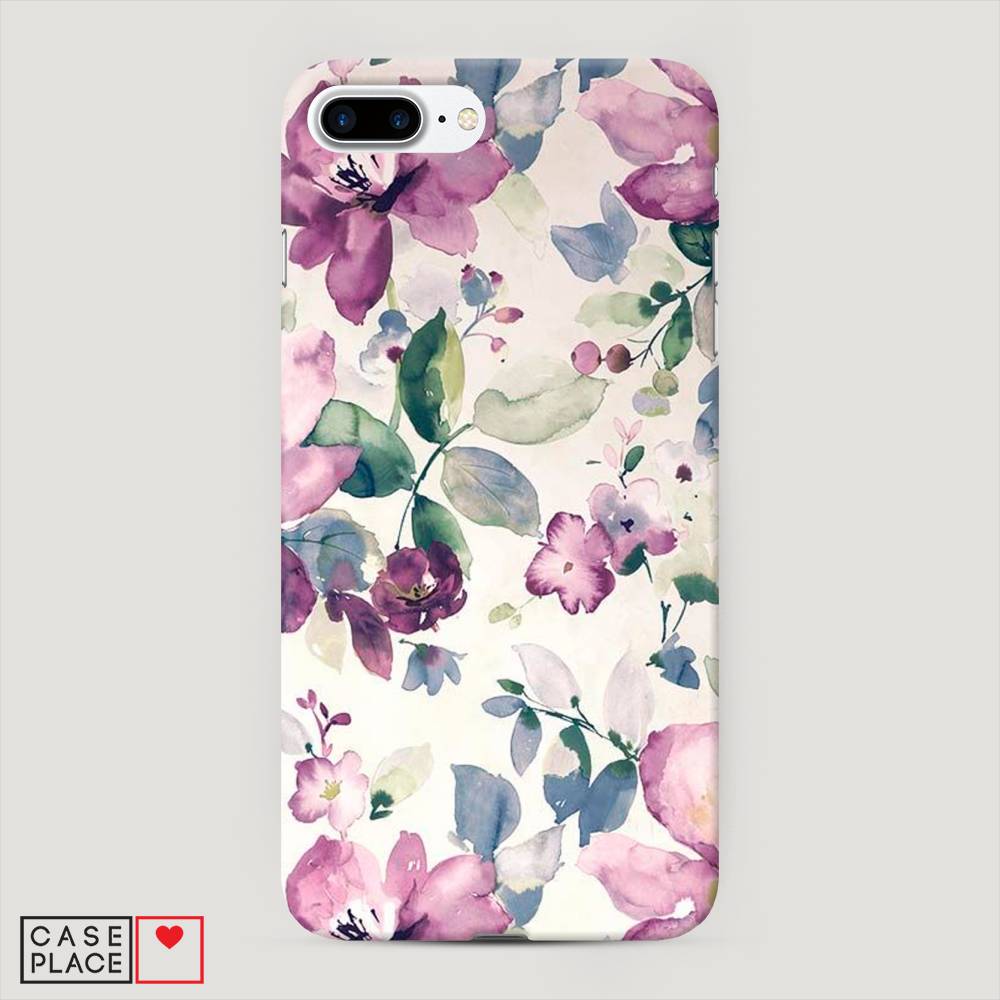 

Пластиковый чехол "Акварельная нежность" на Apple iPhone 8 Plus, 10920-6