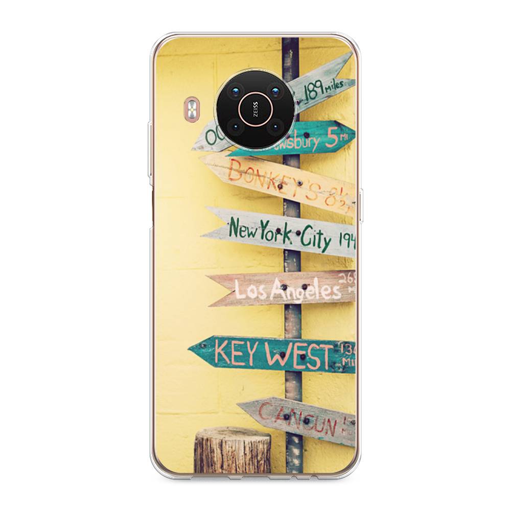 

Чехол Awog на Nokia X20 / Нокиа X20 "Нулевой километр", Желтый, 124250-4