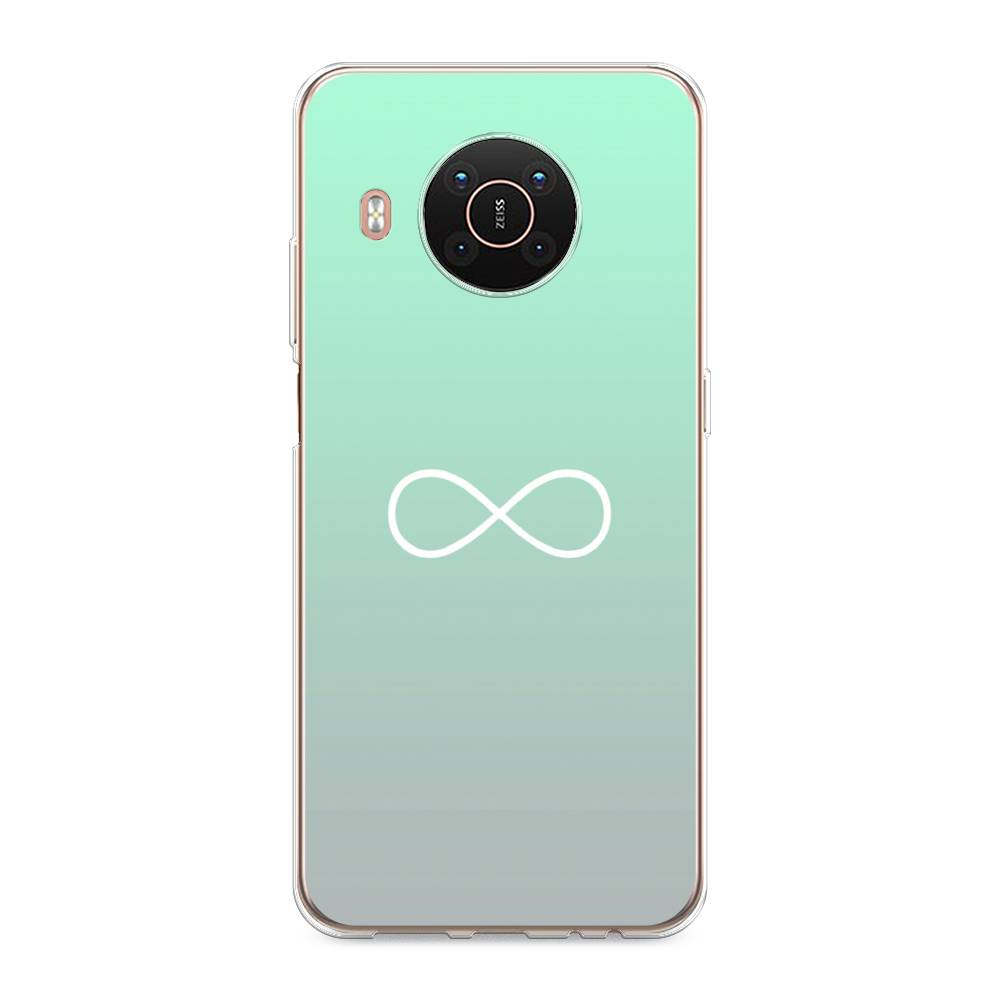 

Чехол Awog на Nokia X20 / Нокиа X20 "Бесконечность от Тиффани", Голубой, 124250-4