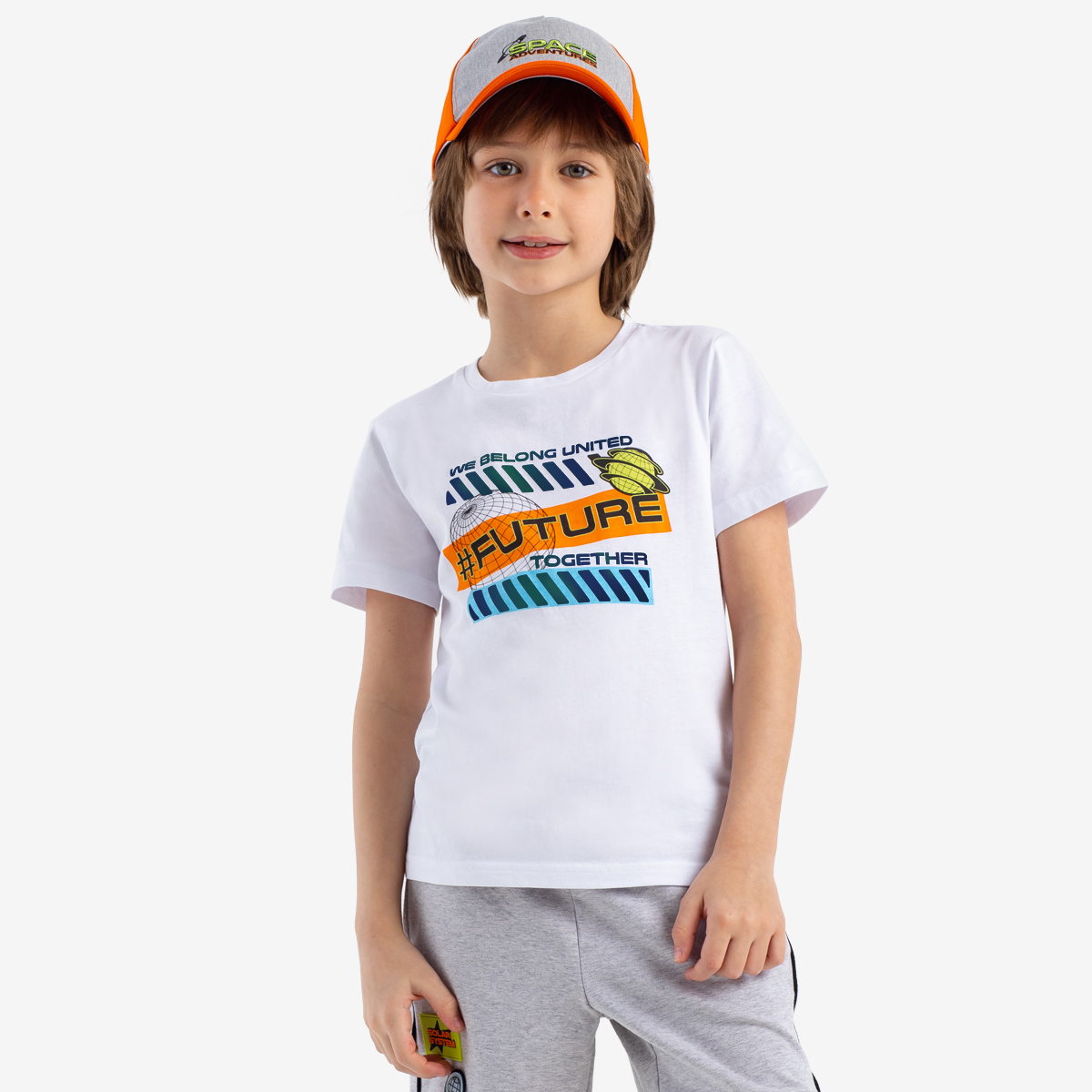 

Футболка Kapika LKBCT12, белый, 128, LKBCT12