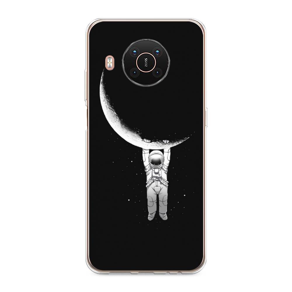 

Чехол Awog на Nokia X20 / Нокиа X20 "Космонавт", Белый;черный, 124250-4