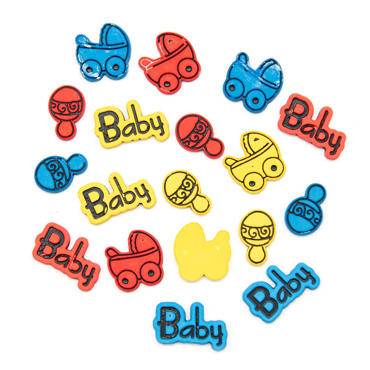 Набор декоративных элементов Astra&Craft Baby, 18 штук