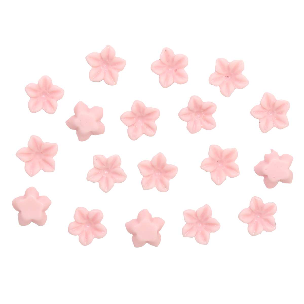 Набор цветов для скрапбукинга Astra&Craft, 6 мм, 20 штук (розовый)