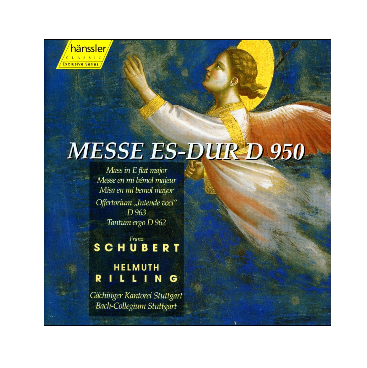 

SCHUBERT, FRANZ - Messe Es-Dur D 950, Bach-Collegium Stuttgart / Rilling, 1 CD