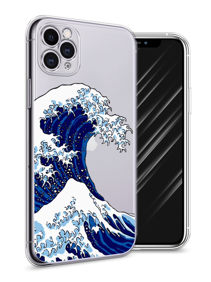 

Чехол Awog на Apple iPhone 11 Pro / Айфон 11 Pro "Волна в Канагаве", Разноцветный, 12350-4