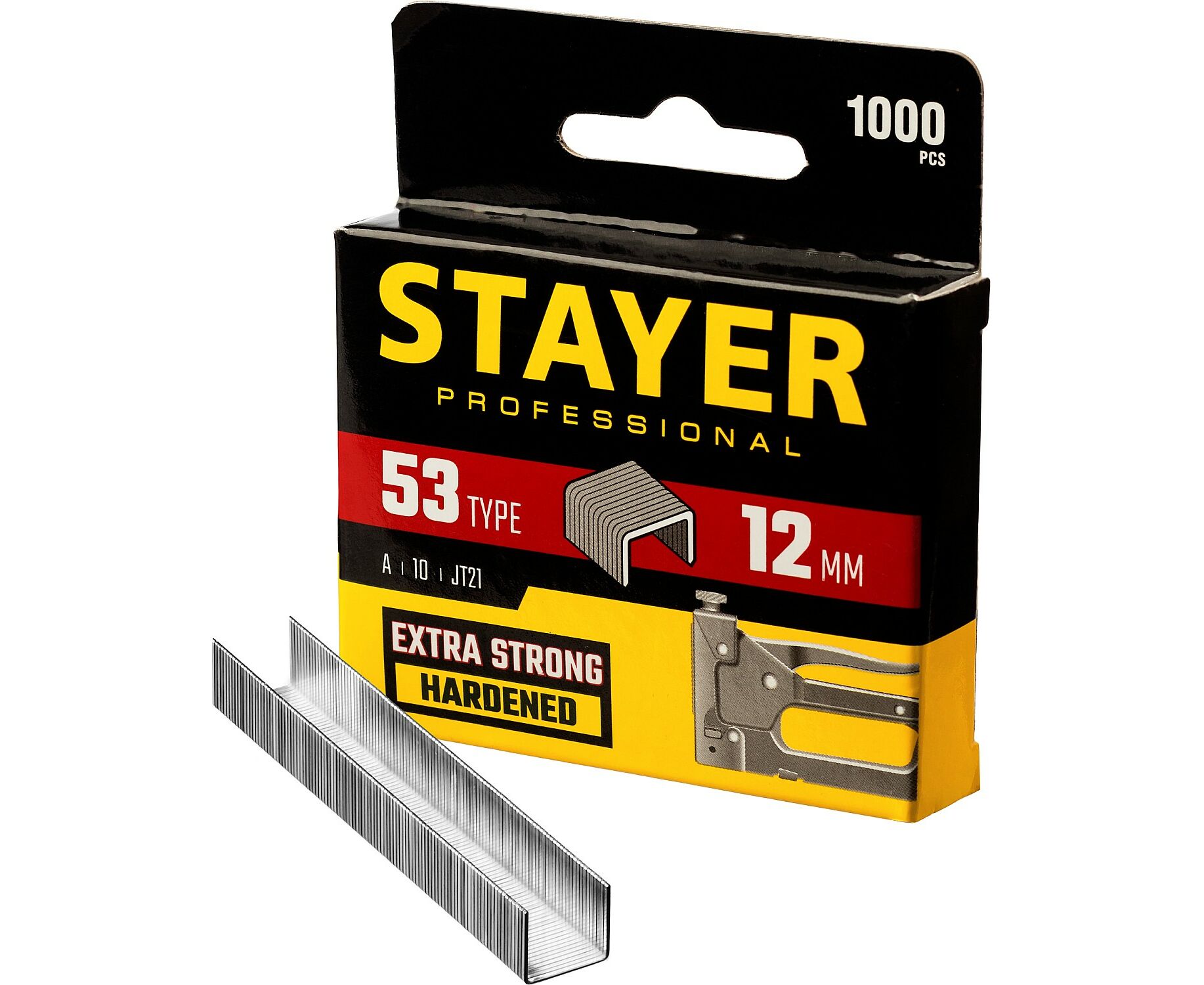 Скобы для электростеплера STAYER 12 мм 1000 шт закаленные скобы stayer