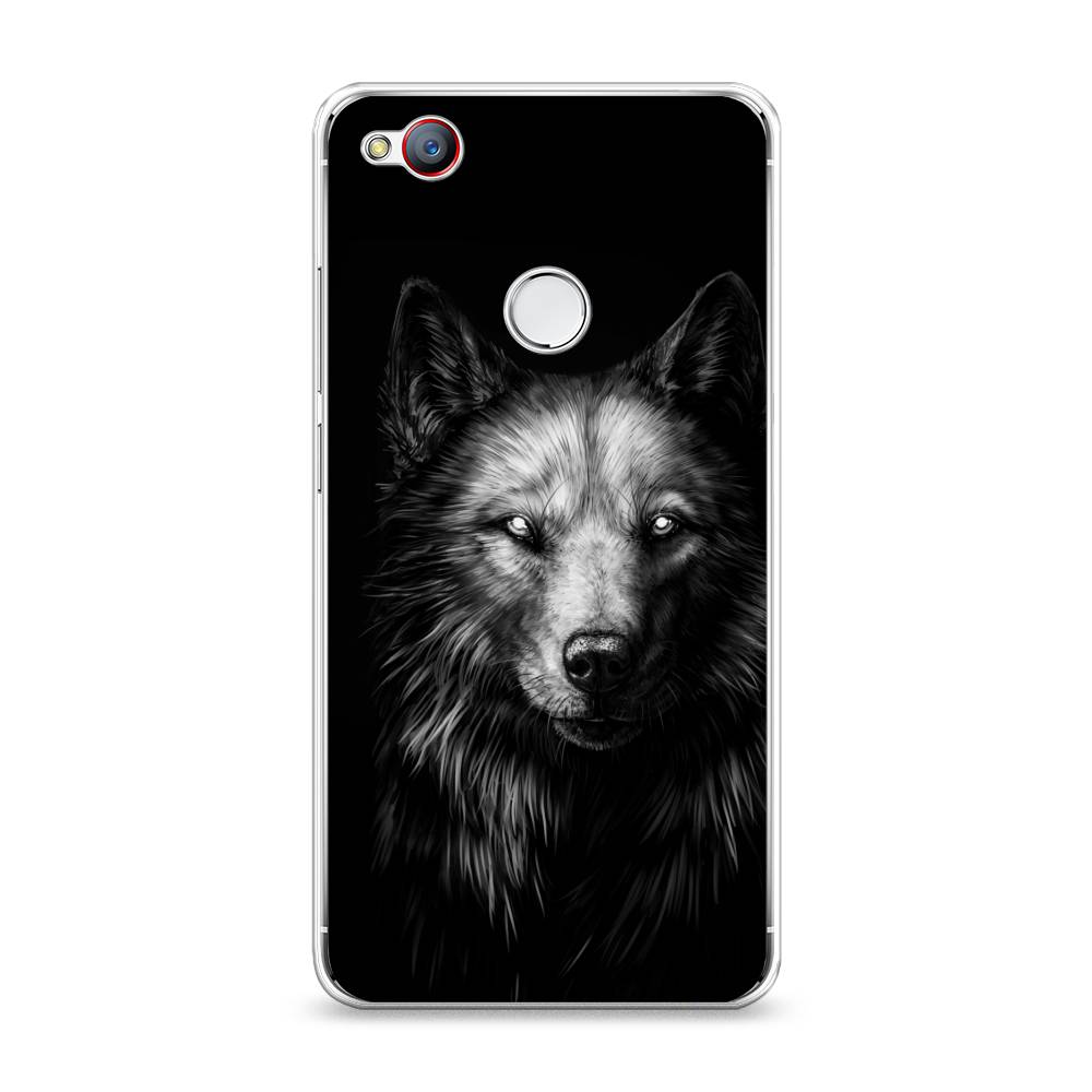 

Чехол Awog на ZTE Nubia Z11 Mini / ЗТЕ Нубиа Z11 Mini "Волк черно белый", 131550-1
