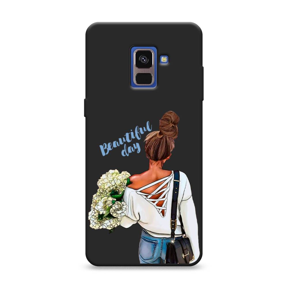 

Чехол Awog на Samsung Galaxy A8 2018 "Beautiful day vector", Разноцветный, 25452-1