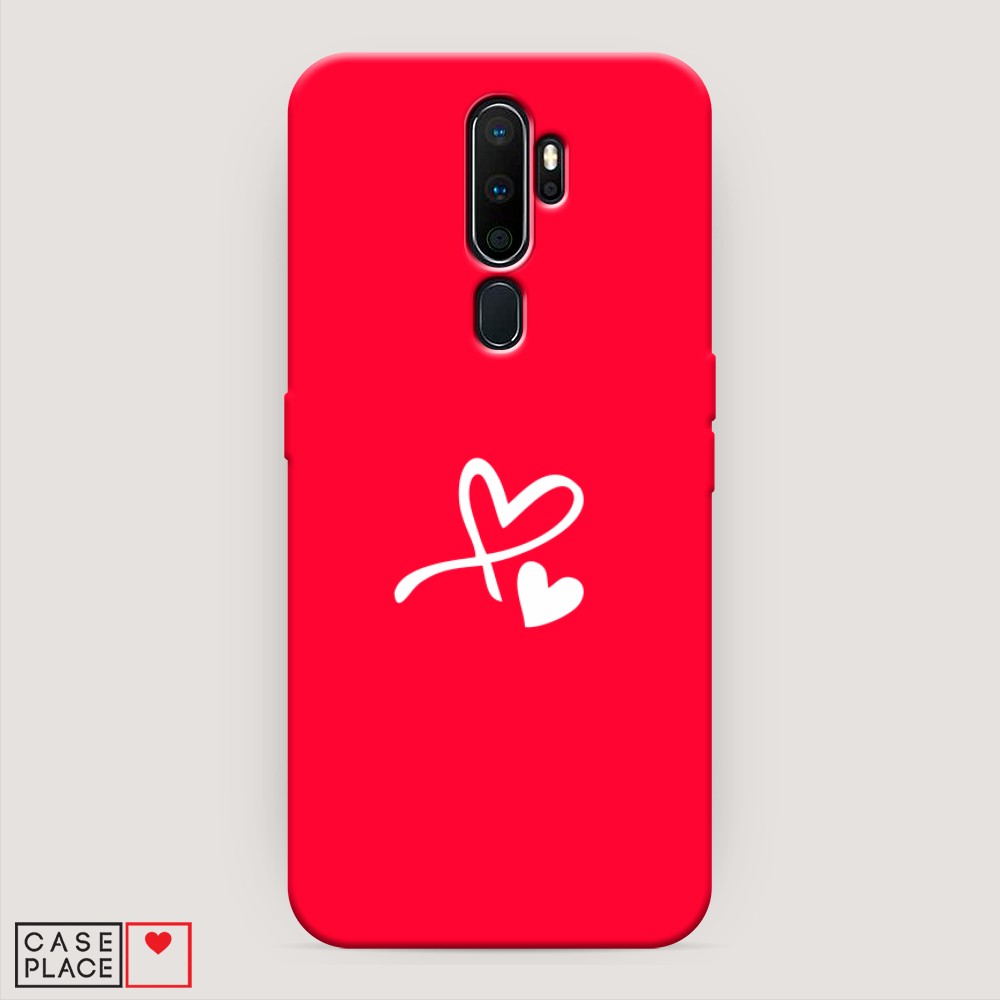 

Чехол Awog на Oppo A5/A9 2020 "Сердечко минимализм", Разноцветный, 251353-1