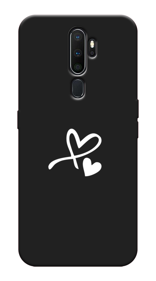 

Чехол Awog на Oppo A5/A9 2020 "Сердечко минимализм", Разноцветный, 251352-1