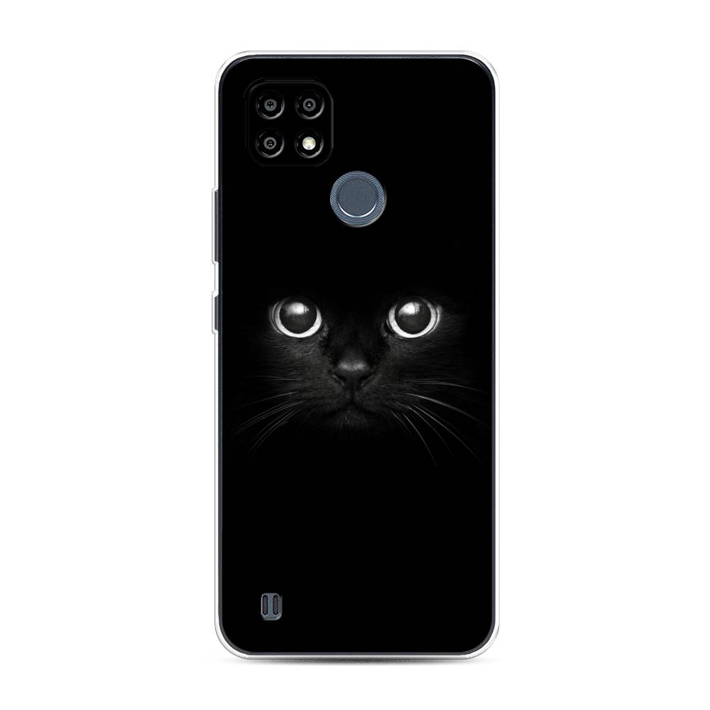 

Чехол Awog на Realme C21Y "Взгляд черной кошки", Разноцветный, 256850-1