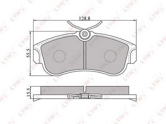 

Колодки торм.пер.NISSAN ALMERA(N16) 00-06/PRIMERA(P10) 2.0/(P11) 96-98