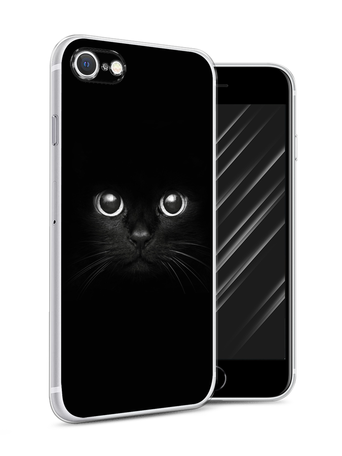 

Чехол Awog на Apple iPhone 7 / Айфон 7 "Взгляд черной кошки", Разноцветный, 10650-1