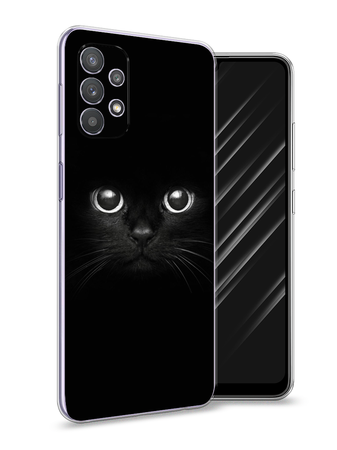 

Чехол Awog на Samsung Galaxy A32 / Самсунг A32 "Взгляд черной кошки", Разноцветный, 2102050-1