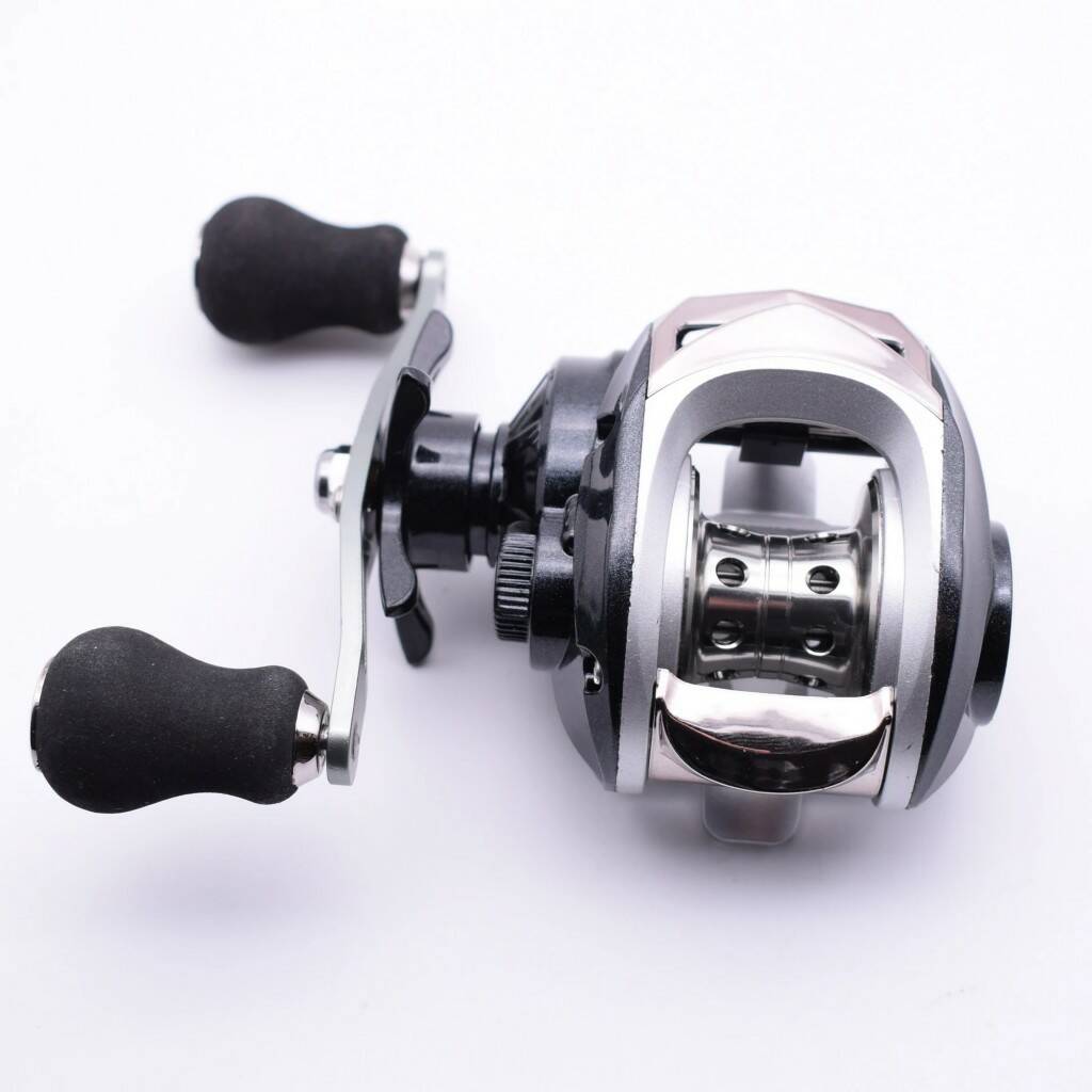 

Катушка Zhengrong Мультипликаторная Bait Casting Reel 7+1, Серебристый, Bait Casting Reel