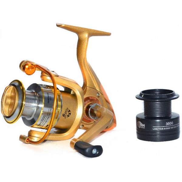 

Катушка SkyFish Dream 2000 6BB металл, Золотистый;серебристый;черный, Dream 2000