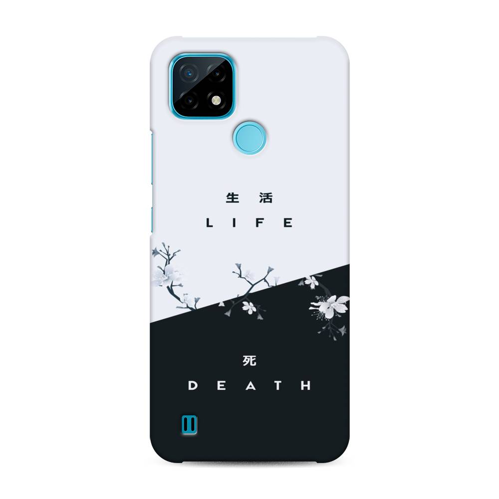 

Пластиковый чехол "Life and death" на Realme C21, 254920-5