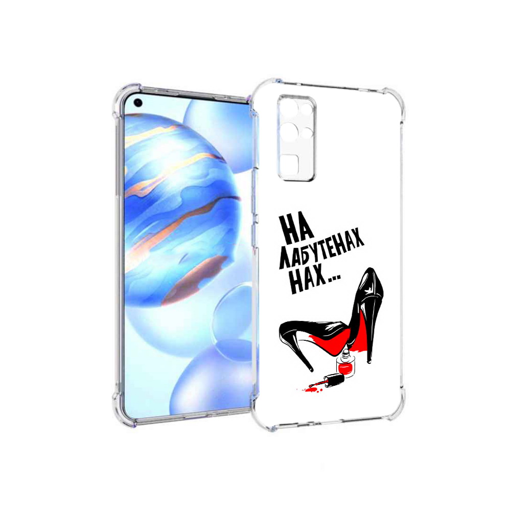 

Чехол MyPads Tocco для Honor 30 на лабутенах (PT147988.19.493), Прозрачный, Tocco