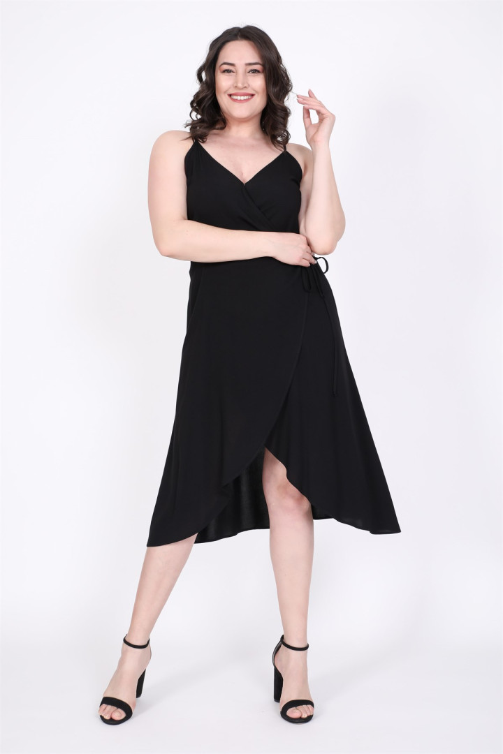 

Платье женское My Line Moda 657 черное 50 RU, Черный, 657