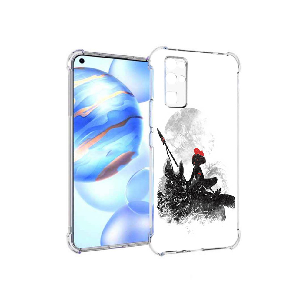 

Чехол MyPads Tocco для Honor 30 мононоке (PT147988.19.481), Прозрачный, Tocco