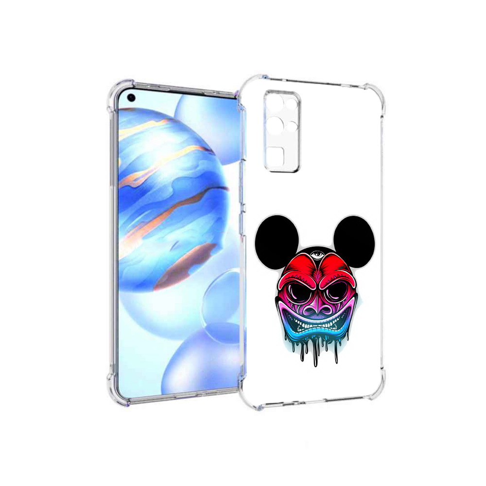 

Чехол MyPads Tocco для Honor 30 микки в маске (PT147988.19.473), Прозрачный, Tocco