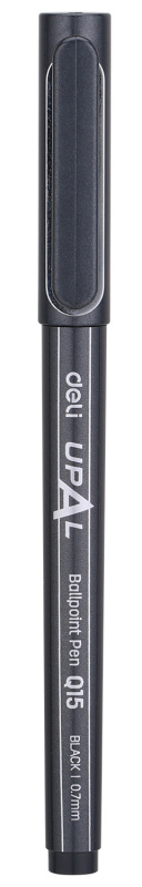 

Ручка шариков. Deli Upal EQ15-BK черный d=0.7мм черн. черн.