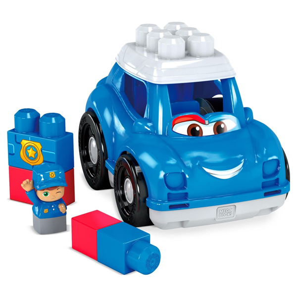 

Игрушечная машинка Mattel Mega Bloks GCX08 Маленькие транспортные средства (синий)